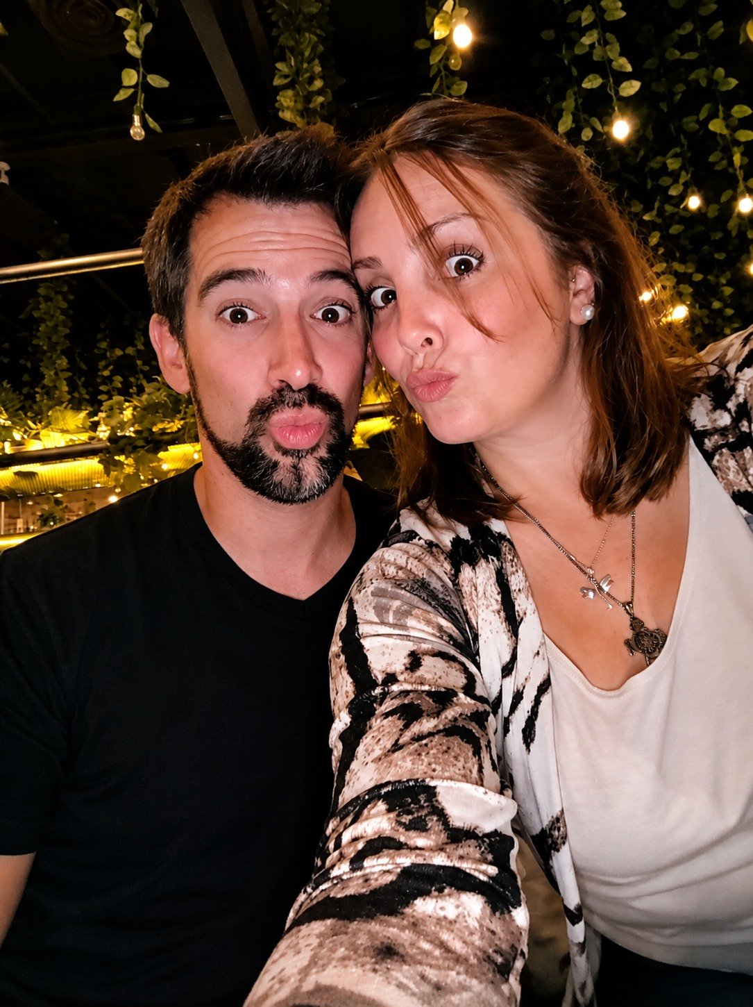 Agus y Fran en una noche mágica
